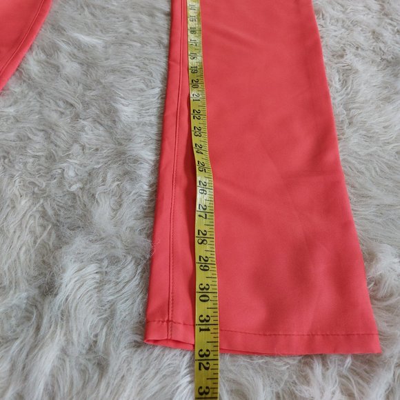 Brax Golf Women's Orange Faith Glam Stretch Pants Siz 8R - Picture 6 of 8